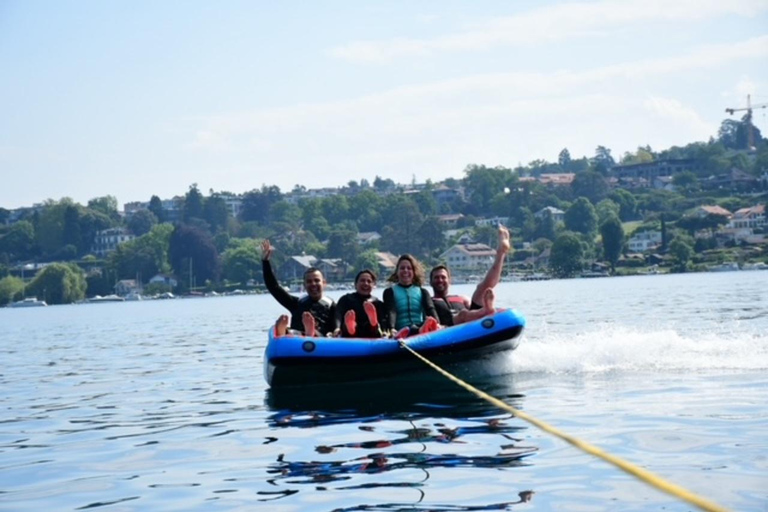 Geneva: Private Lake Geneva Towable Tube Ride