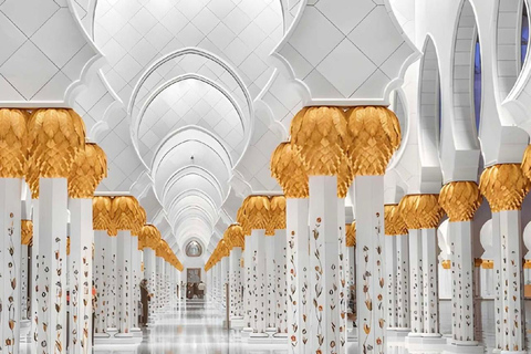 Dubaï : mosquée Sheikh Zayed et Warner Bros avec transfert