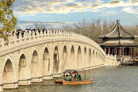 Viagem particular à Grande Muralha + Palácio de Verão com motorista inglêsPartida do Beijing Downtown Hotel