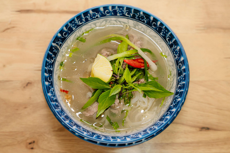 Hoi An: Market -Cooking Class Pho Beef & Dancing Basket Boat HA Happy: Black & White Coffee Making Class Without Pick up