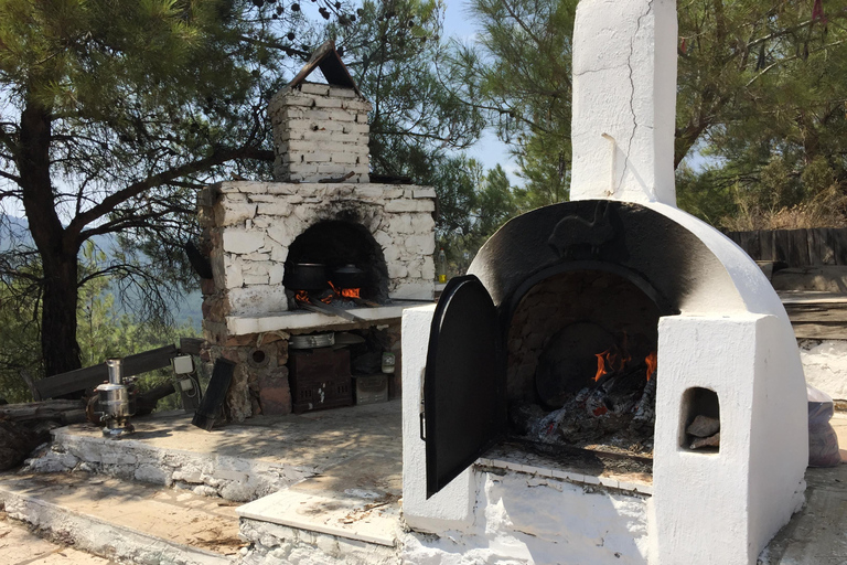 Rustic cooking day at Bodrum country home