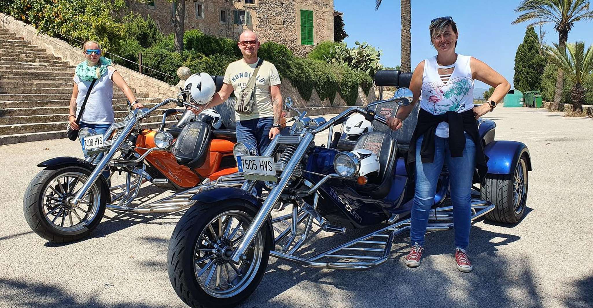 Trike Panorama Highlight Tour (2 Coasts & 2 Mountain-1-3 Pers.)