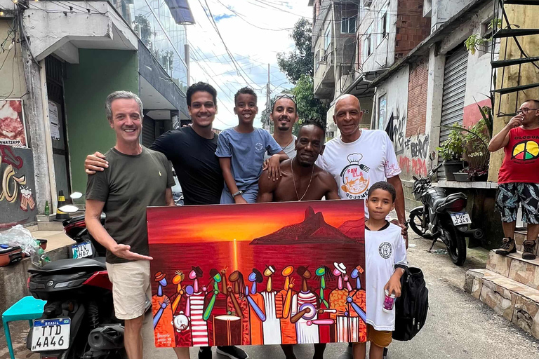 Favela Art Walk in Ipanema – Meet Artists & Buy Local Art