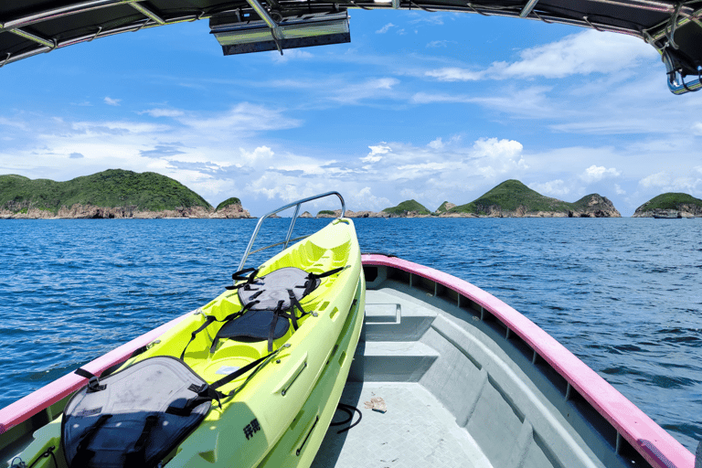 Hong Kong: Geopark Ninepin Group Kayaking Adventure Tour (Shared) Hong Kong: Geopark Ninepin Kayaking Adventure Tour