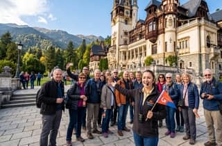 Bucarest: gita di 1 giorno al Castello di Dracula, al Castello di Peleș e a Brașov