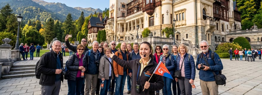 Bucarest: gita di 1 giorno al Castello di Dracula, al Castello di Peleș e a Brașov