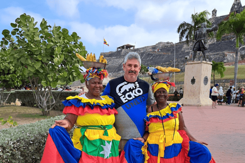 Cartagena: Kompletna wycieczka &quot;Castillo de San Felipe, Popa i Getsemaní&quot;.Historyczna i kulturalna wycieczka po Cartagena de Indias