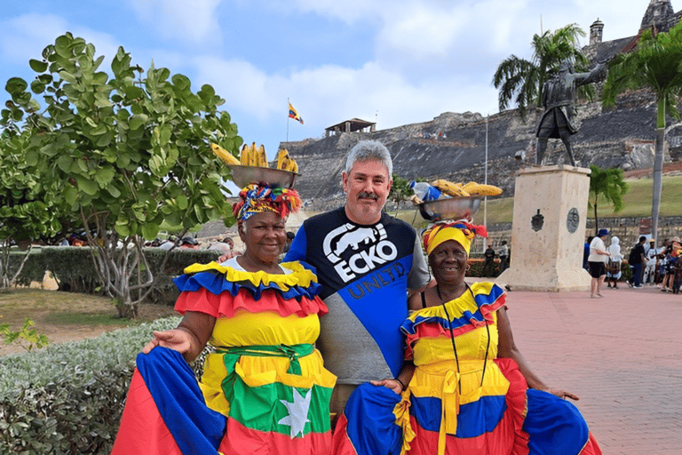 Cartagena: Kompletna wycieczka &quot;Castillo de San Felipe, Popa i Getsemaní&quot;.Historyczna i kulturalna wycieczka po Cartagena de Indias