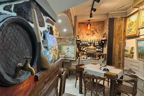 Plovdiv: Wine Tasting with Cheese and Cured Meats Extended Wine Tasting – 5 Tastings