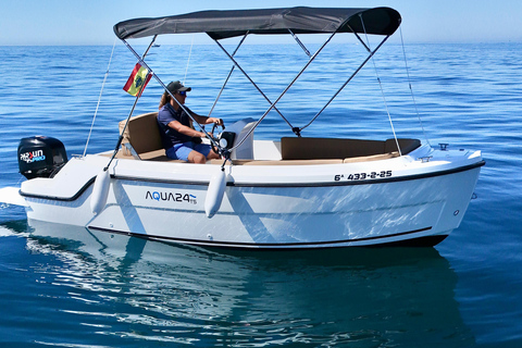 ماربيا: تأجير قوارب بدون ترخيص لمشاهدة الدلافينإيجار لمدة 30 دقيقة