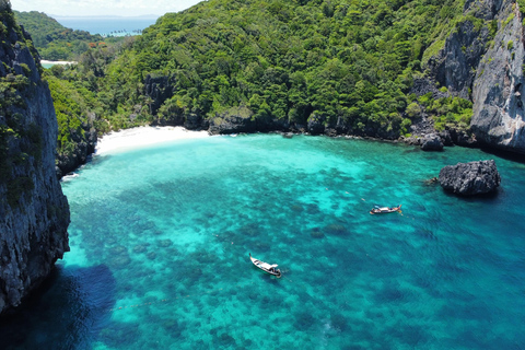 Phuket: Phi Phi, Bamboo &amp; Maithon by Premium Speed CatamaranJoin-In Day Trip Including National Park Fee