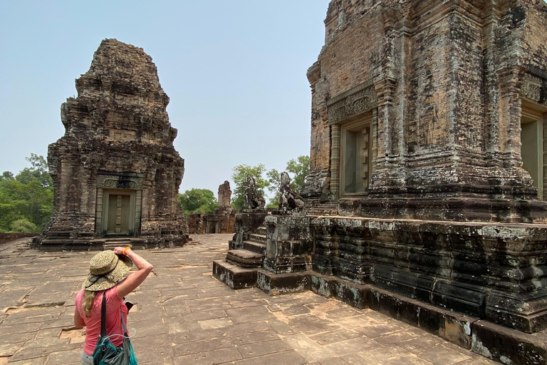 暹粒半日游：吴哥窟黄金时刻和普瑞鲁寺日落暹粒半日游：吴哥窟黄金时段和普瑞鲁日落