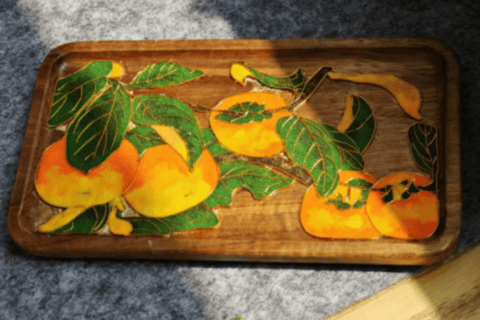 Guangzhou: Create Your Own Cloisonné Enamel Artwork Coaster or Bookmark