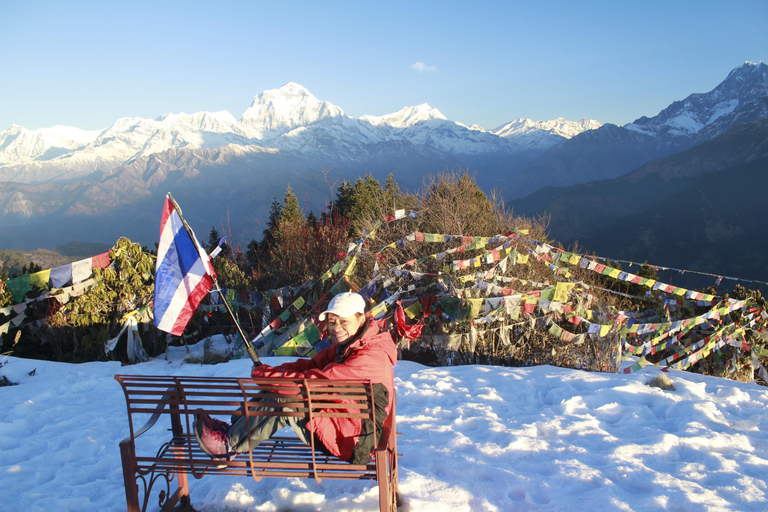 De Katmandu: Caminhada de 5 dias em Poon Hill e Ghandruk