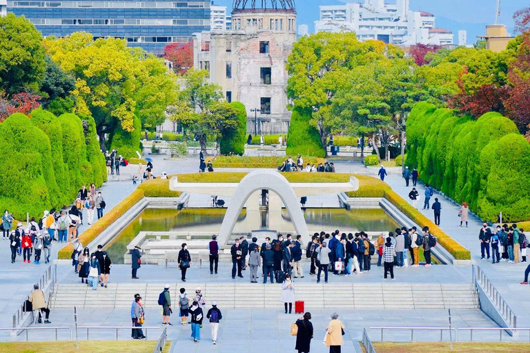 Da Osaka/Kyoto: Tour privato di Hiroshima e Miyajima