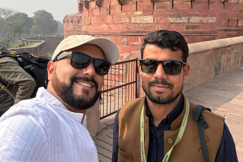 Agra: Half Day Agra Fort & Baby Taj Private Guided Tour Tour with Private Car, Driver and Professional Tour Guide