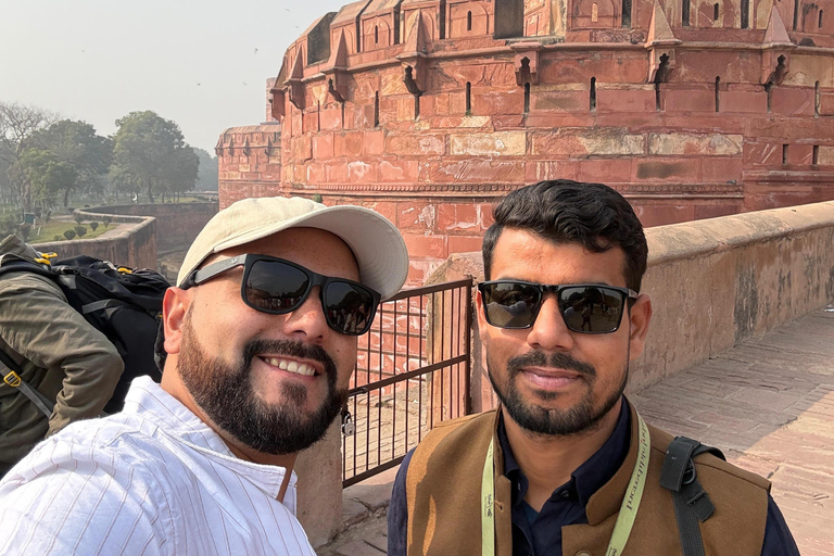 Agra: Half Day Agra Fort & Baby Taj Private Guided Tour Tour with Private Car, Driver and Professional Tour Guide