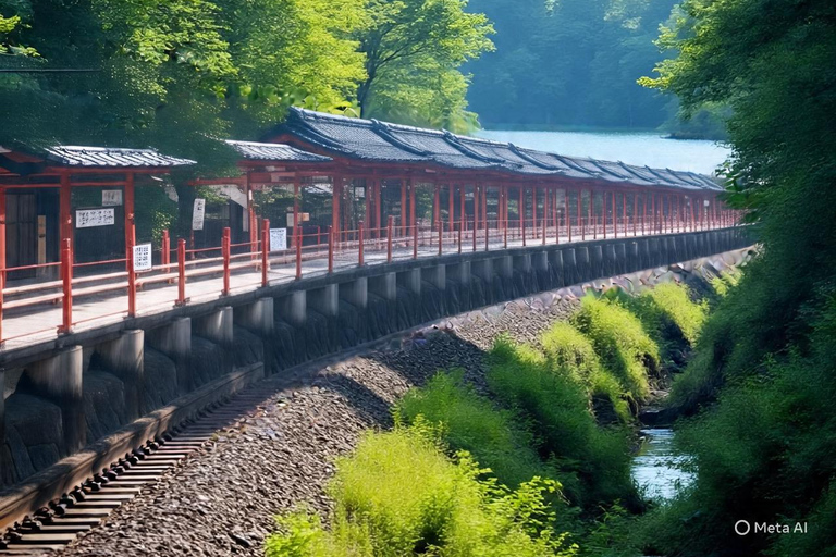 Kyoto Guided: Arashiyama View Park, Boat Ride, &amp; Train Tour
