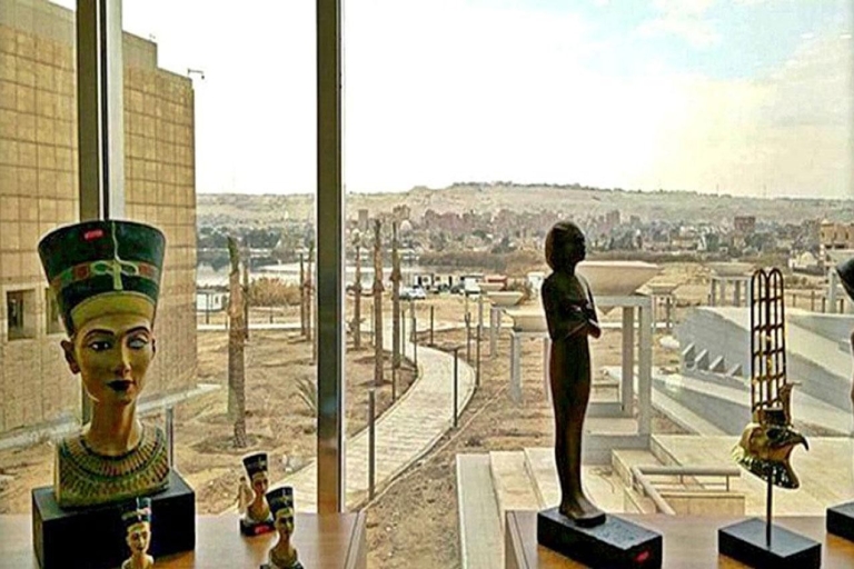 Caïro: Gizeh-piramides, sfinx en Nationaal Museum met lunchPrivérondleiding met toegangsprijzen