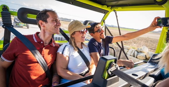 Malta: Gozo 4x4 UTV Jeep Tour with Comino Mini Cruise