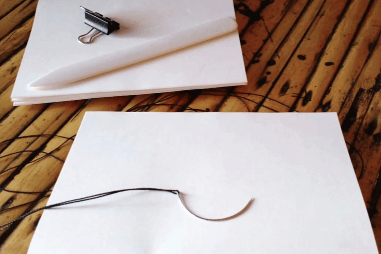 Cali: Taller de Encuadernación ArtesanalTaller de Encuadernación Libreta Viajera - Puntada Larga