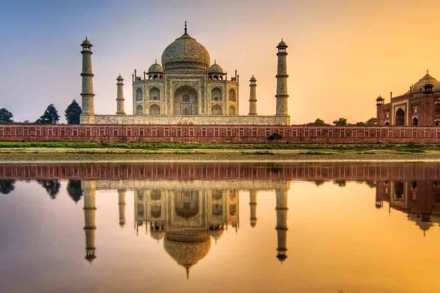 Sonnenaufgangstour zum Taj Mahal mit offiziellem Tourguide.. Foto: GetYourGuide