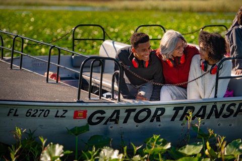 Orlando: Boggy Creek Airboat Ride with Options 30-Minute Airboat Ride with Meal & Gem Mining