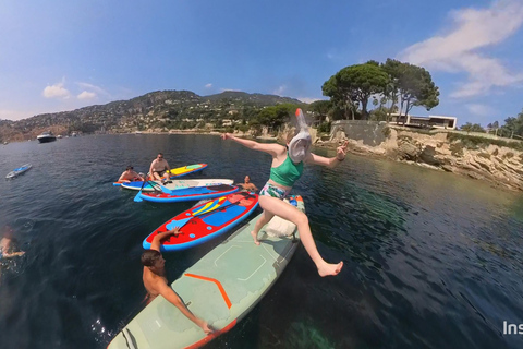 Nice: Villefranche-sur-Mer E-Bike and Paddleboard Tour