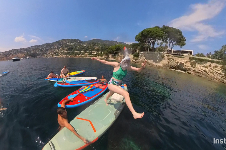 Nice: Villefranche-sur-Mer E-Bike and Paddleboard Tour