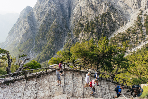 From Rethymno: Samaria Gorge Full-Day Trek with Pickup From Gerani, Petres, Dramia, Kavros, and Georgioupolis