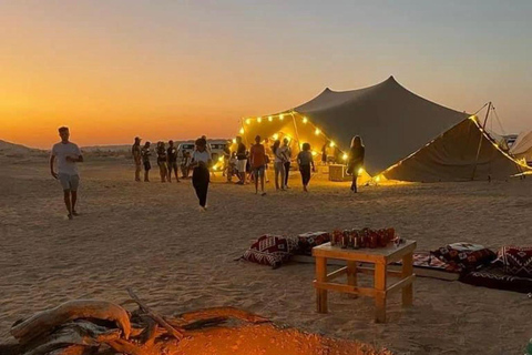 Safári de luxo com pernoite no deserto em Salalah