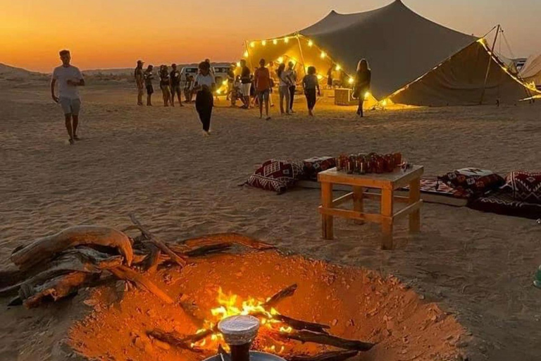 Safári de luxo com pernoite no deserto em Salalah