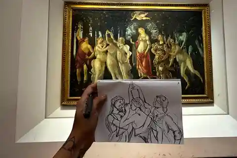 Florenz : Malerei und Wein