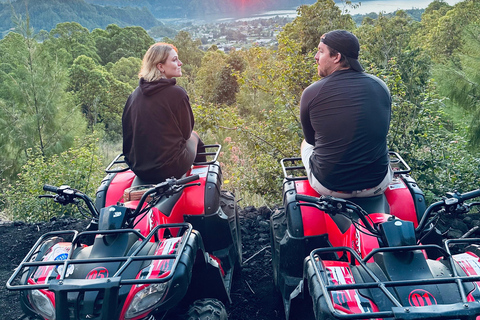 Bali: Mount Batur Sunrise ATV Quad Bike with Breakfast Tandem Ride ATV Sunrise with Round Transfer