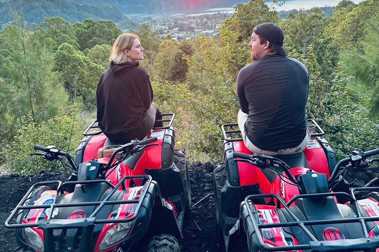 Bali: Mount Batur Sunrise ATV Quad Bike with Breakfast Tandem Ride ATV Sunrise with Round Transfer