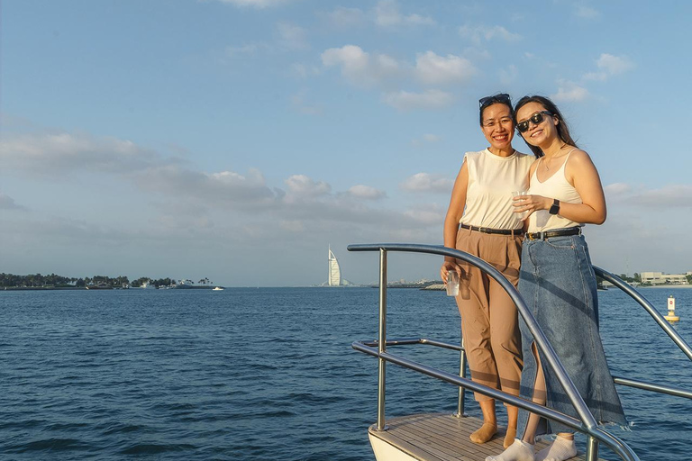 Dubai & Abu Dhabi: 2-Day Tour with Yacht Cruise Abu Dhabi tour + Dubai City tour and Sunset Yacht tour