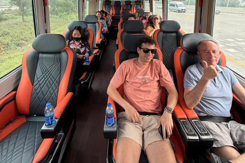 Car Service From Hanoi to Ha Long Bay Or Vice Versa. From Hanoi/ Ha Long: Shared Bus Transfer (1 Way)