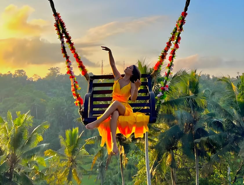 BALI Templo del Agua Terraza de Arroz Columpio de Ubud Excursión a