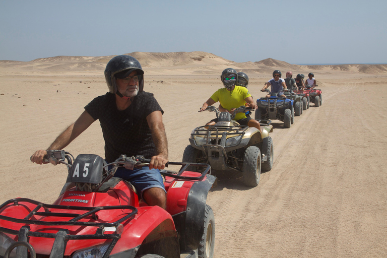 Sahl Hasheesh: Quad Bike Desert Safari with Hotel Pickup