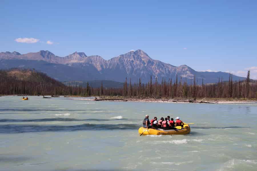 Jasper National Park: 2-stündiges Wildwasser-Rafting. Foto: GetYourGuide