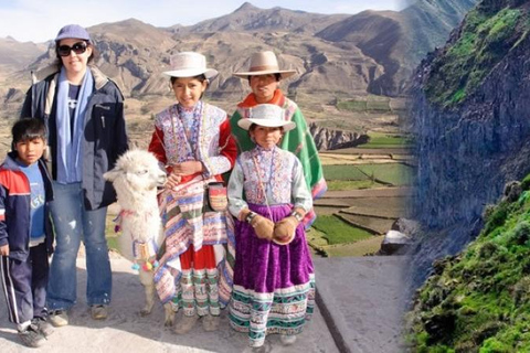 One day excursion to Colca Canyon + Transfer to Puno