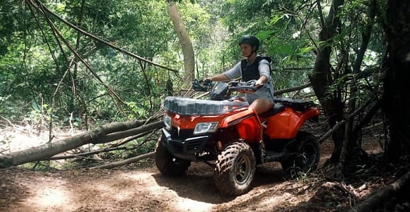 Chiang Mai: ATV, Rafting, Sticky Waterfall & Cave Tour