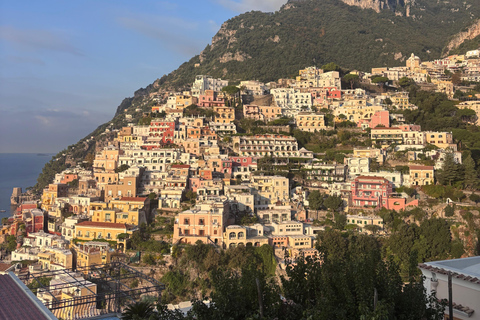 Positano: Private Transfer from Naples Stop Pompeii Option 2 NO Stop Pompei
