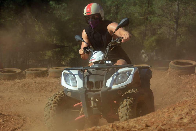 From Alanya/Side: Taurus Mountains Quad Safari with Transfer Double Quad