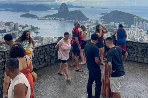 Sunrise Rio Tour: Christ the Redeemer + Mirante Dona Marta + Selarón
