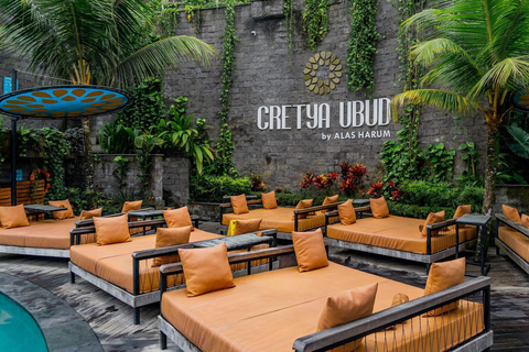 Ubud: Monkey Forest, Cretya Pool & Zipline Shared Tour Private Tour with Hotel Transfer - No Tickets