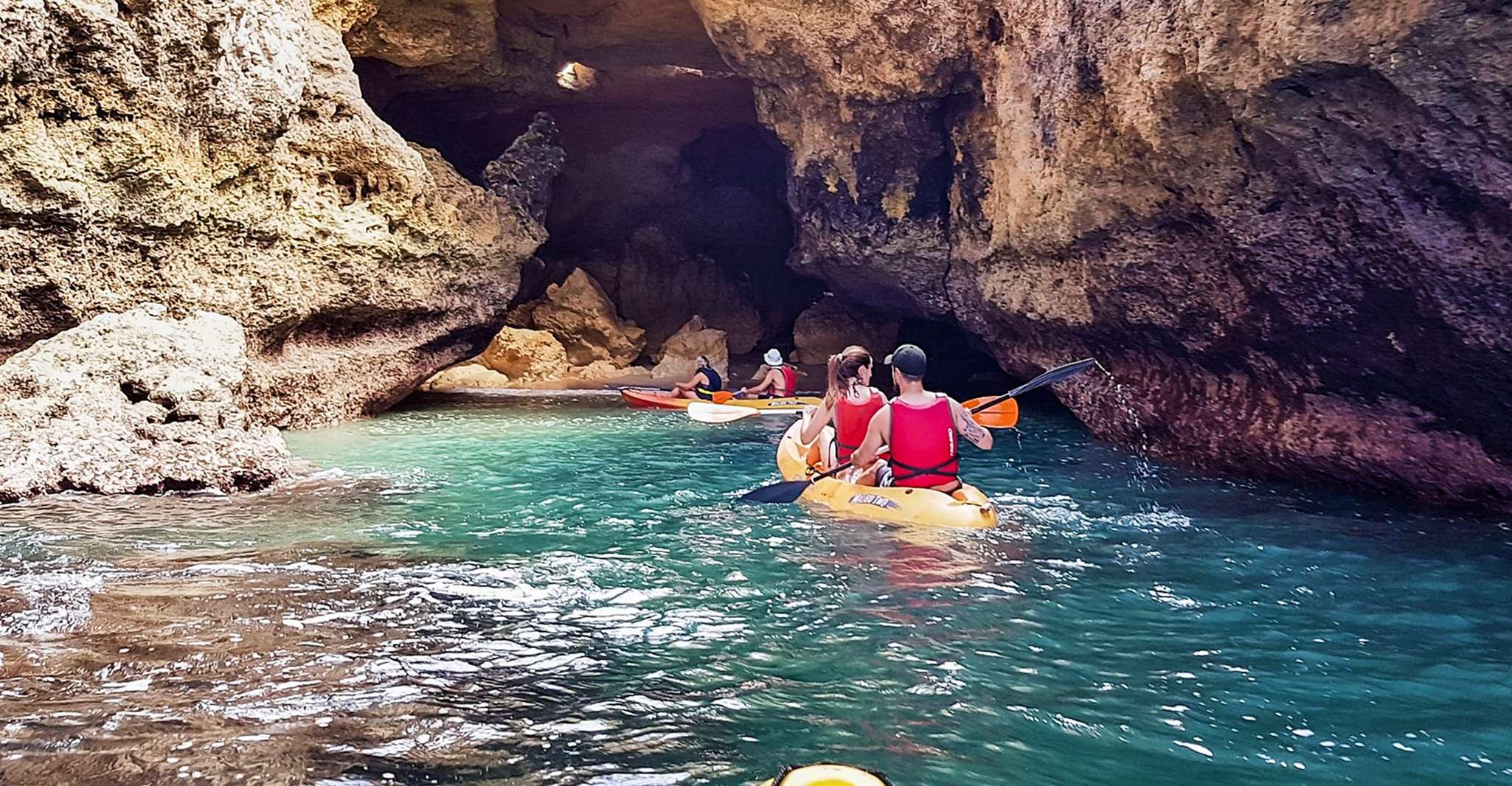 Benagil, Guided Kayaking Tour to the Beach in Benagil Cave - Housity