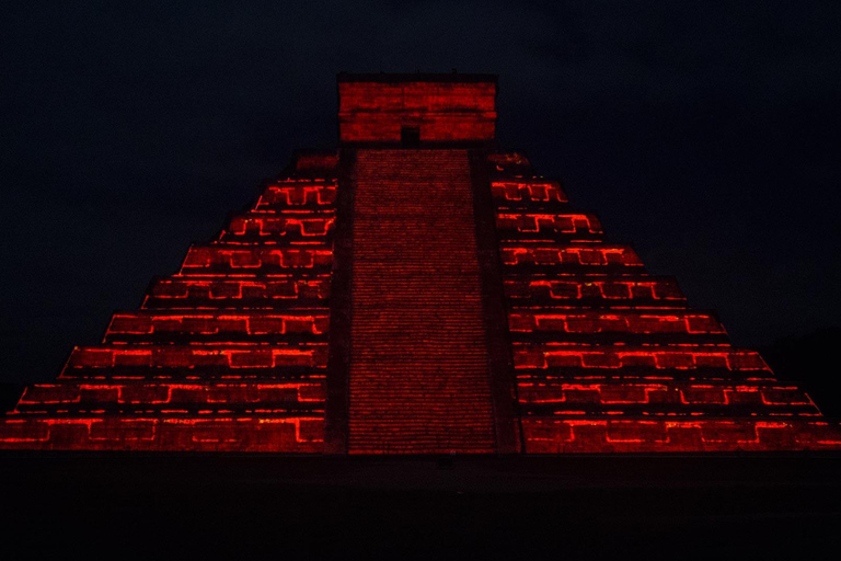 Chichen Itza: Kukulkan Nights Sound and Light Show Chichen Itza: Light and Sound Show - Nights of Kukulkan