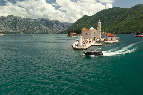 Kotor: Tour in barca della Madonna delle Rocce e del centro storico di Perast