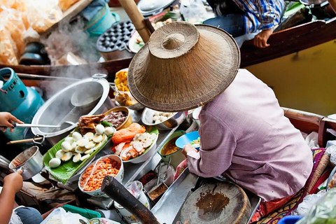 Flytande marknad och Maeklong-marknader Privat transfer